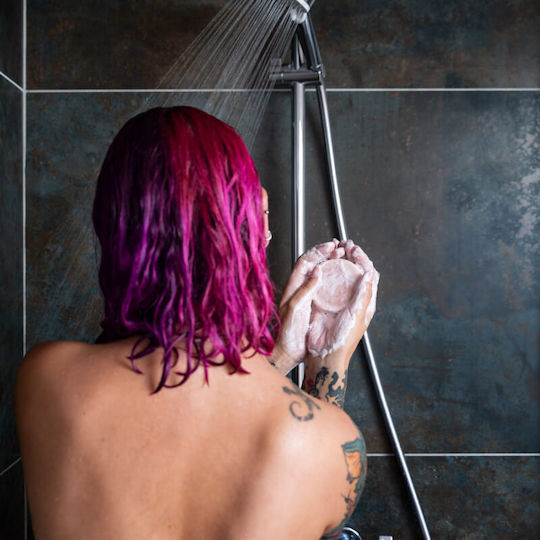Lamazuna Hair Solid Shampoo Reconstruction/Nourishment & Mass Gaining for Coloured Hair 70ml