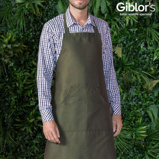 Giblor's Ποδιά Kellner Ganzkörper Chicago Khaki