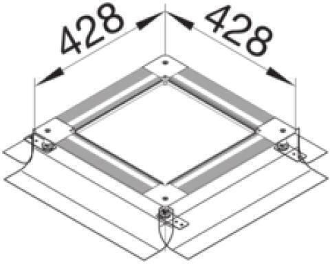 Hager Placă de montaj UDB2050080