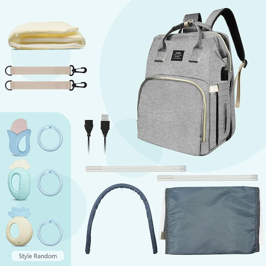 Land Bag Bed Backpack Land Gray 73cm