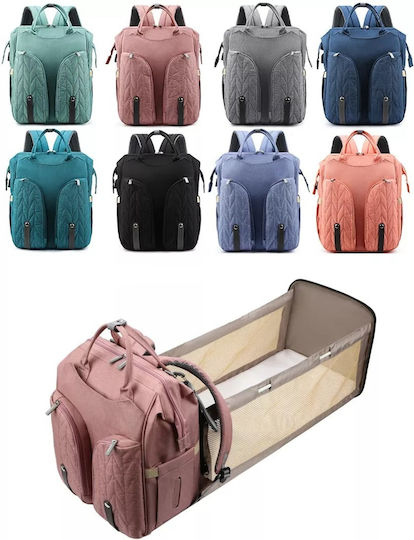 Diaper/Crib Backpack Black