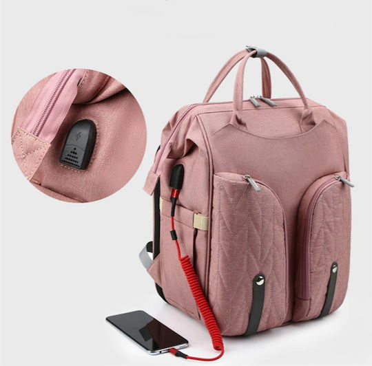 Diaper/Crib Backpack Black
