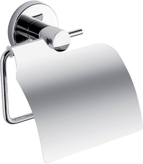 Gedy Wall Mounted Silver Paper Holder