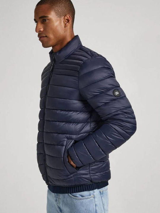 E1 Drop 2b Balle Winter Jacket Puffer Navy Blue