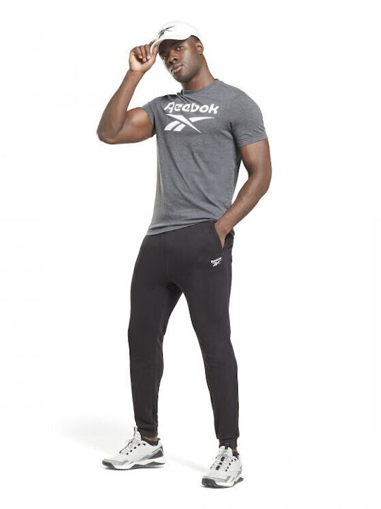 Identity Jogginghose mit Gummizug Schwarz