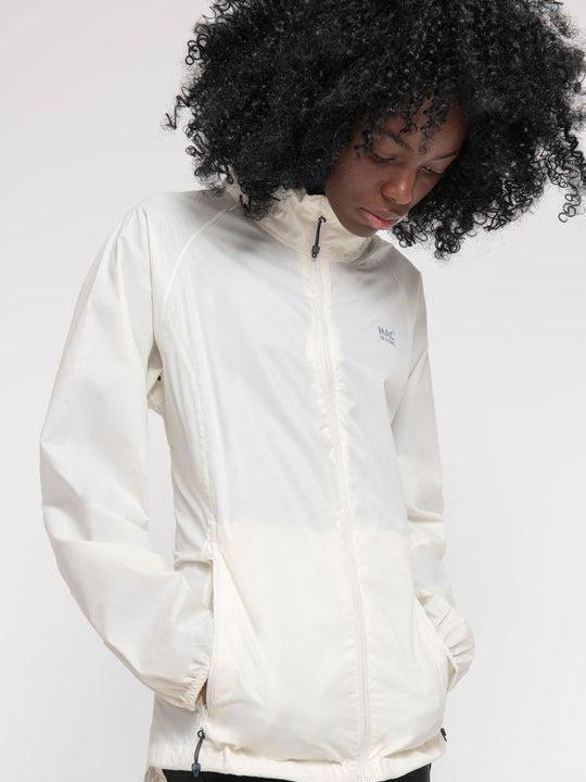 Origin 2 Women's Running Short Puffer Jacket for Spring or Autumn White