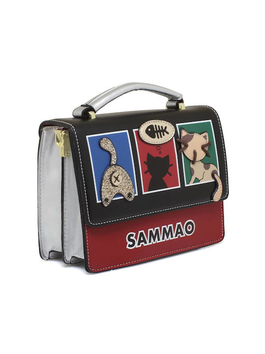 Sammao Damen Tasche Hand Rot