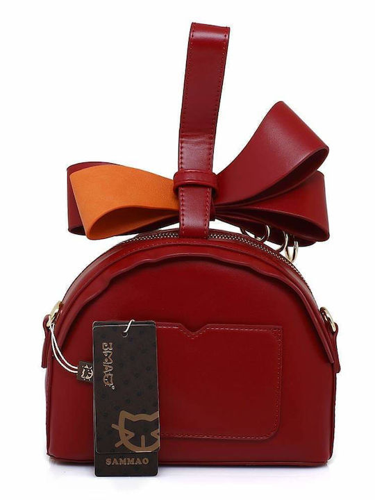 Sammao Damen Tasche Hand Rot