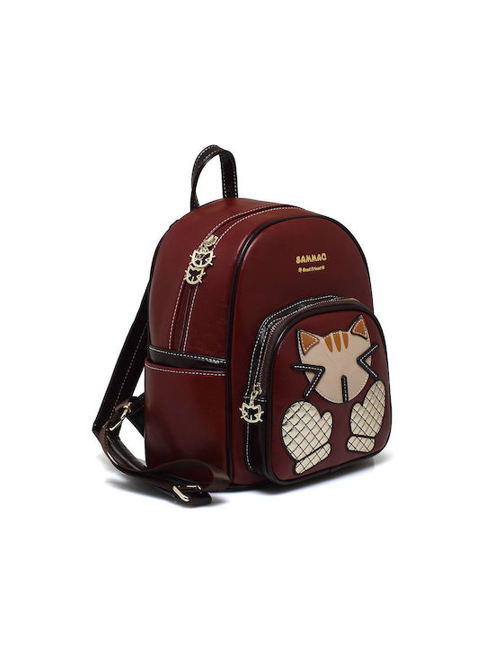 Sammao Women's Bag Backpack Brown