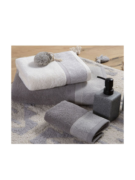 Nef-Nef Homeware Bath Towel Kleran 70x140cm Coral Weight 520gr/m²