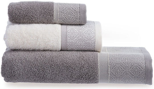 Nef-Nef Homeware Bath Towel Kleran 70x140cm Coral Weight 520gr/m²
