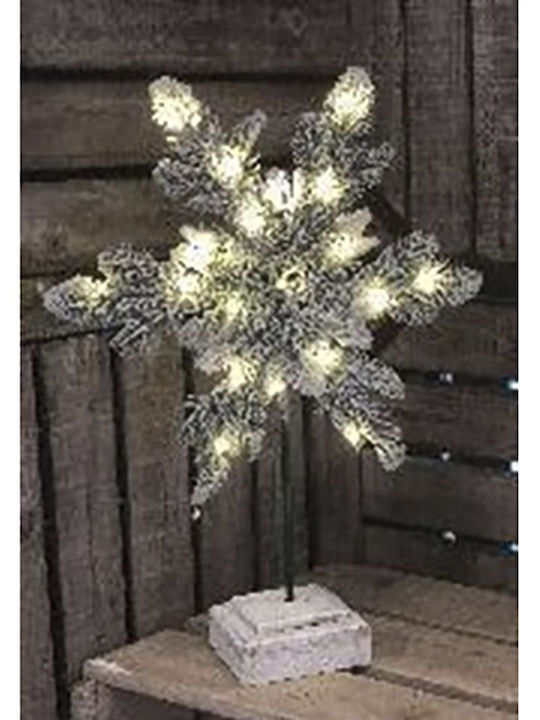 Iliadis Illuminated Christmas Figure Flake Height 52cm BASE