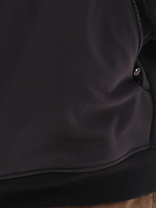 Sweatshirt mit Kapuze Schwarz