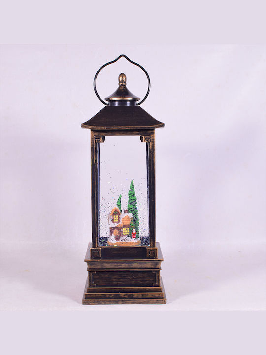 Christmas Decorative Traffic Light Lighted 10.5x10.5x28.5cm