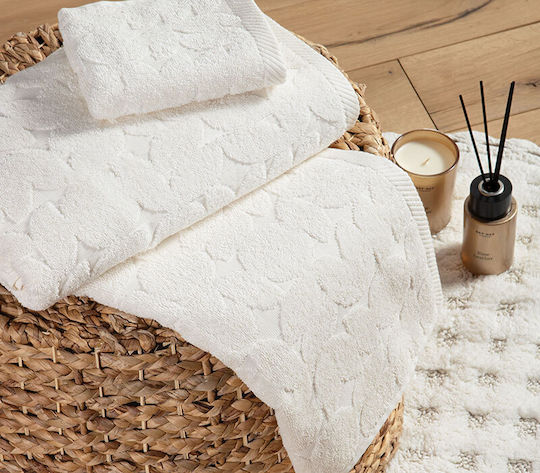 Nef-Nef Homeware Prosop de mână Misario 30x50cm. Natural Greutate 550gr/m²