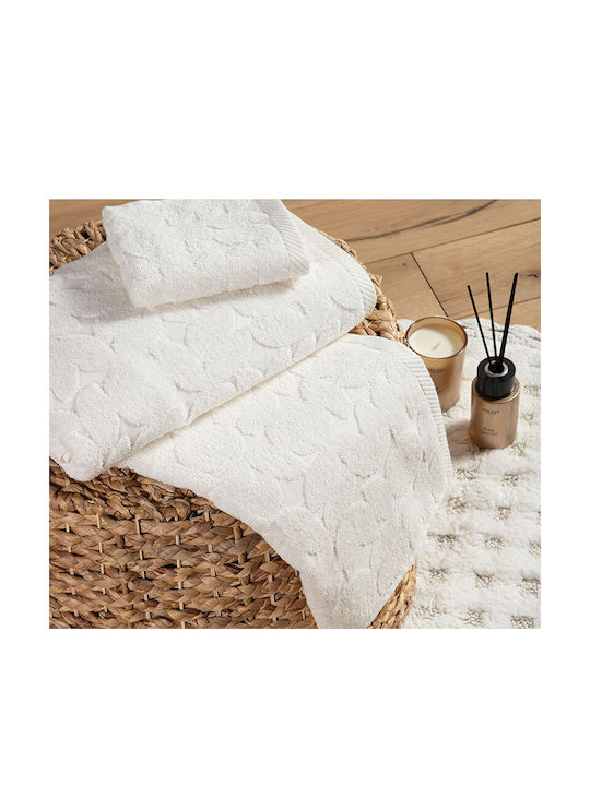 Nef-Nef Homeware Πετσέτα Προσώπου Misario 50x90εκ. Natural Βάρους 550gr/m²
