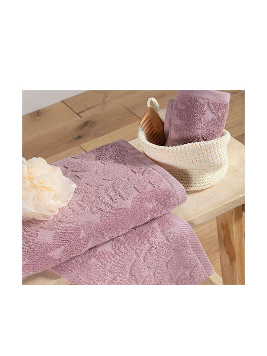 Nef-Nef Homeware Πετσέτα Προσώπου Misario 50x90εκ. Natural Βάρους 550gr/m²