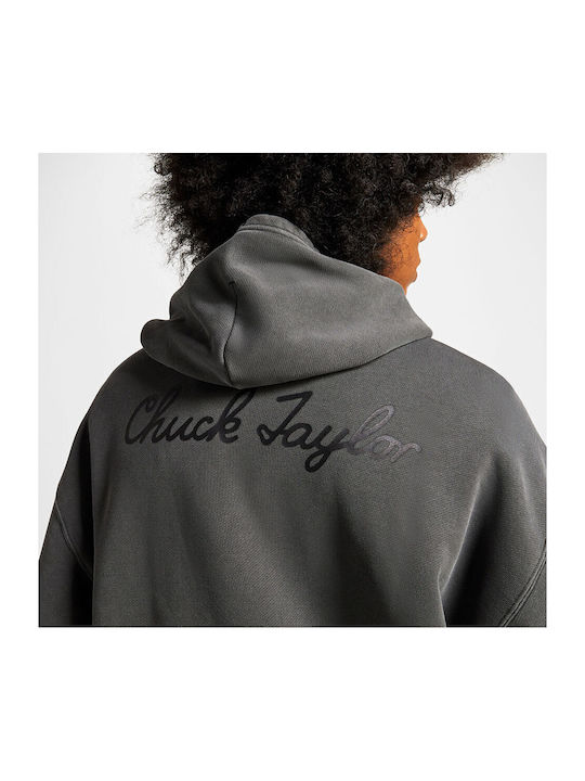 Go-to Chuck Sweatshirt mit Kapuze Charcoal