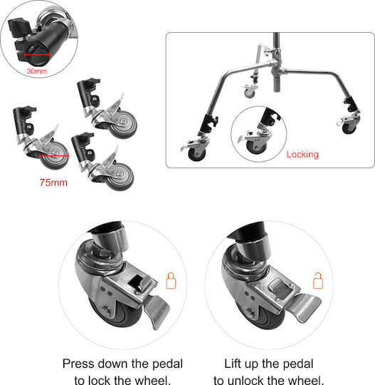 E-Image Set Zubehör für Fotostudio