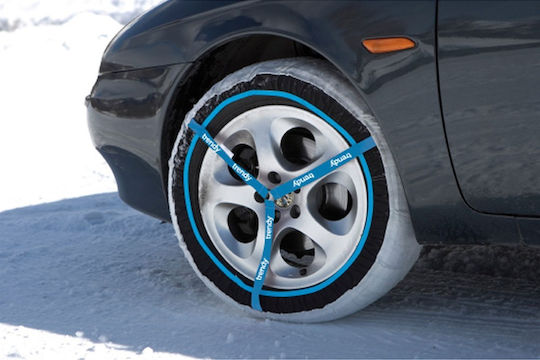 Picoya Trendy 44-L Anti-slip Snow Socks Large Passenger & 4x4 Car 2pcs