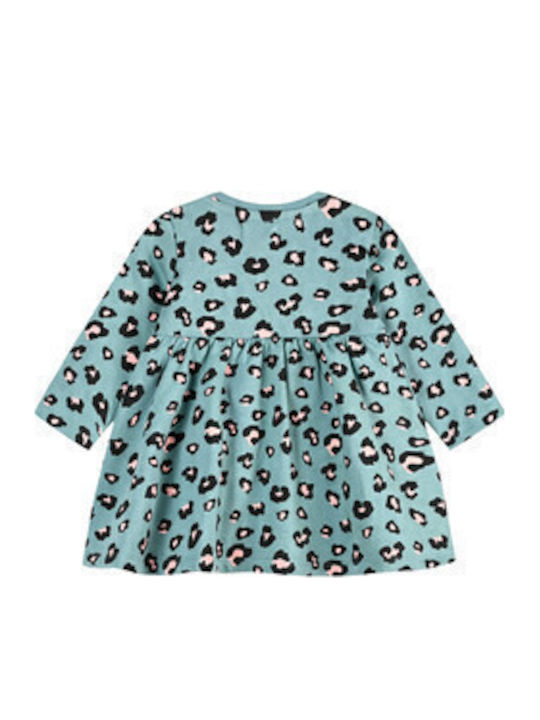 Children's Dress Sweatshirt Long Sleeve Set with Accessories Bay Leaf Mint