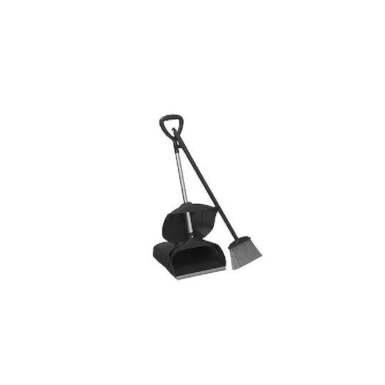 Delta Cleaning Plastic Dustpan with Stick 30x10x96cm