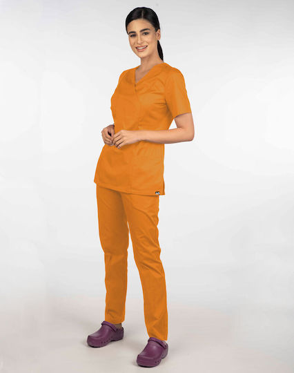 Ayo Cassandra Femei Bluză medicală Portocaliu