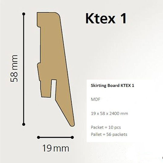 Kronotex Advanced Πάτωμα Laminate 8mm 4956