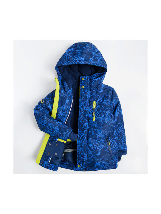 Cool Club Kinderjacke Kurz mit Kapuze Blau