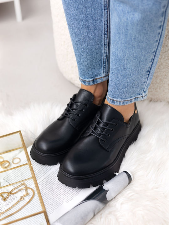 Дамски Loafers в Черен Цвят