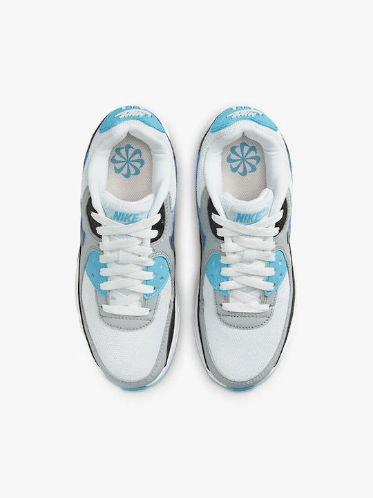 Air Max Αθλητικά Παιδικά Παπούτσια Running με Κορδόνια Λευκά