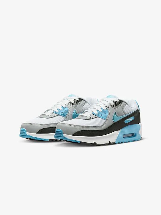 Air Max Αθλητικά Παιδικά Παπούτσια Running με Κορδόνια Λευκά