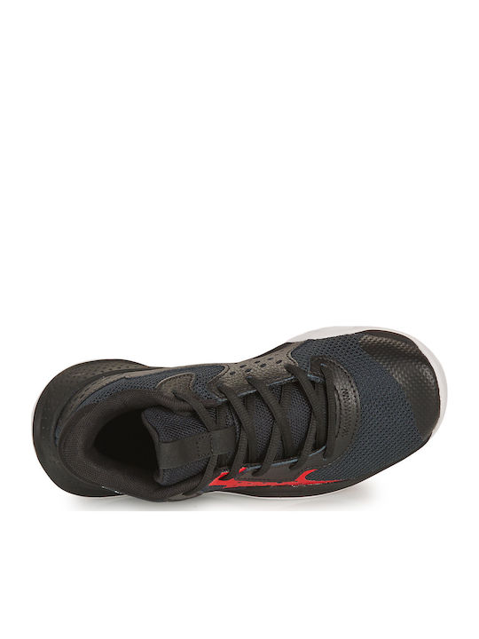 Gs Jet '23 Kids Sports Shoes Basketball with Laces Black