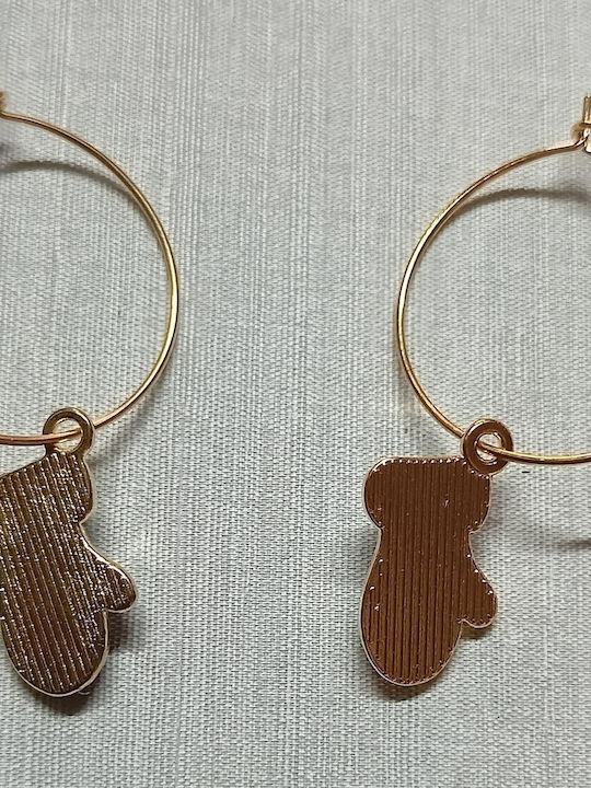 Tatu Moyo Earrings Hoops Gold Plated Tatu Moyo Earrings Hoops Gold Plated
