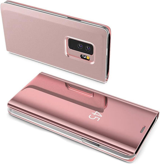 Hurtel Clear View Buchen Sie Kunststoff Rosa (Redmi 10C)