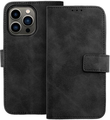 Forcell Tender Synthetic Leather Wallet Black (iPhone 14 Pro Max)