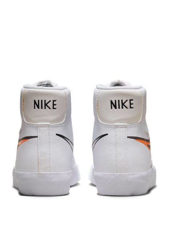 Blazer Mid '77 Nn Gs Παιδικά Sneakers Λευκά