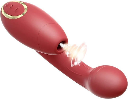 La Lolita Amsterdam Aspirator Pentru Vagin și Clitoris Roșu