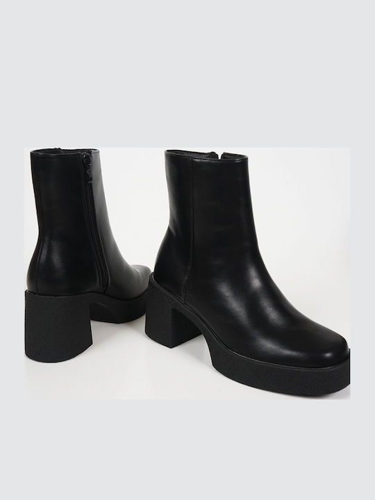 Stiefeletten Damen Schwarz