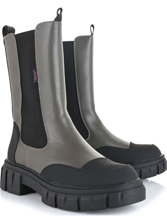 Women's Chelsea Boots Khaki