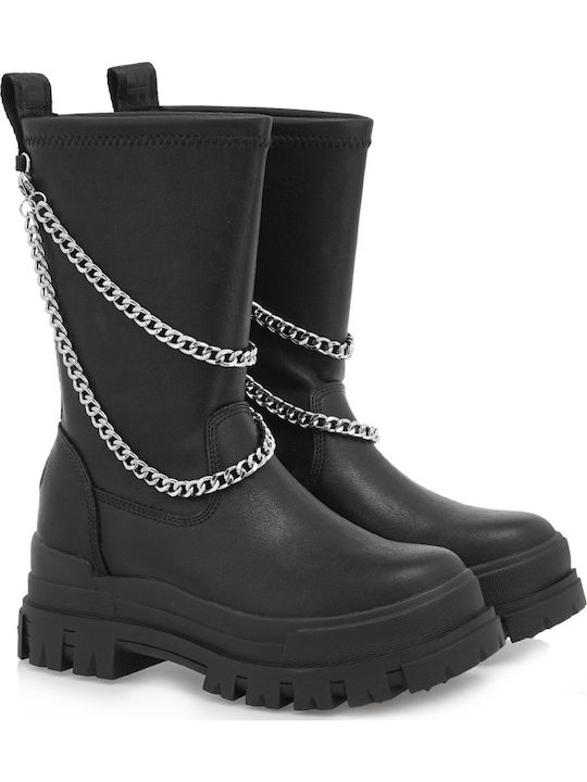 Buffalo Aspha Boots Black