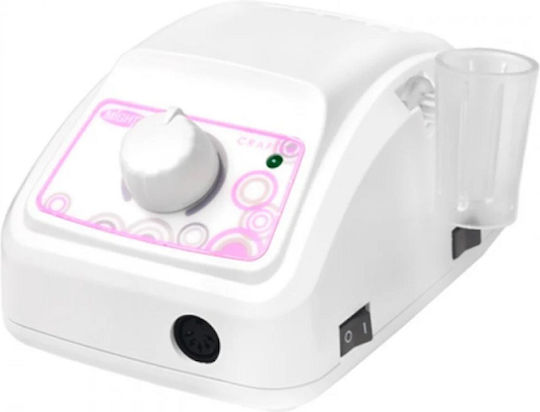 Marathon Mighty Original Τροχός Νυχιών Ρεύματος 45W Λευκός 35000 Στροφών με Πεντάλ