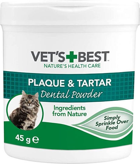 Vet's Best Dental Powder Βιταμίνη Σκόνη για Οδοντική Φροντίδα 45gr