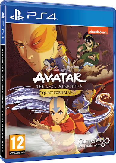 Avatar: The Last Airbender - Quest for Balance PS4 Spiel