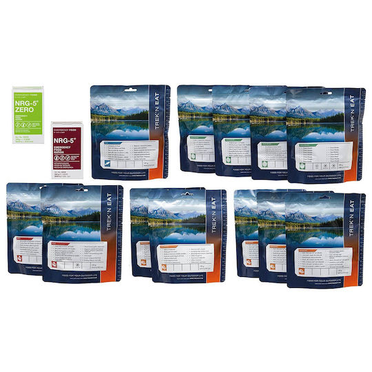 Katadyn Trek 'n Eat 7 Days Food Pack Ready Meal With Meat Pasta Vegetables Potato 500gr