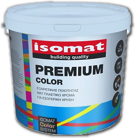 Isomat Premium Πλαστικό Χρώμα για Εσωτερική Χρήση 750ml