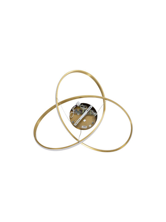 GloboStar Dexter Pendant Light Gold 73x73x16cm