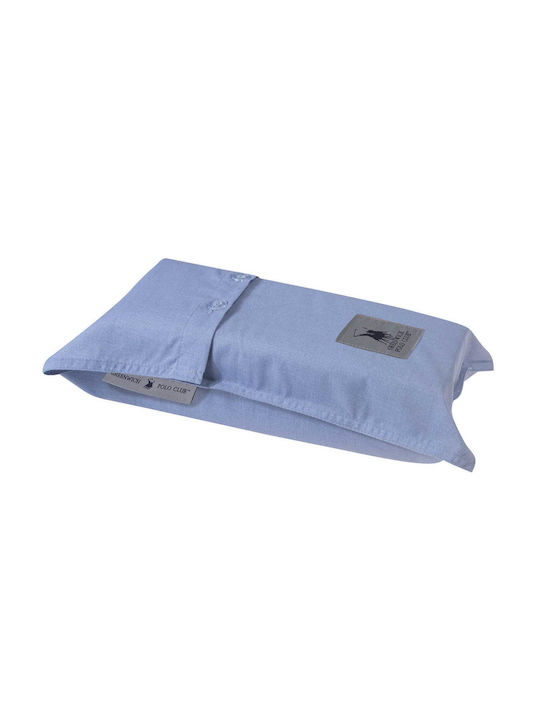 Greenwich Polo Club Sheet for Single Bed with Elastic 100x200+35cm. 2503 Blue