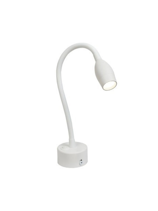 Lightex LED Φυσικό Λευκό Σποτ σε Λευκό Χρώμα