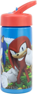 Stor Sonic Kinder Trinkflasche 410ml Sonic Gelb